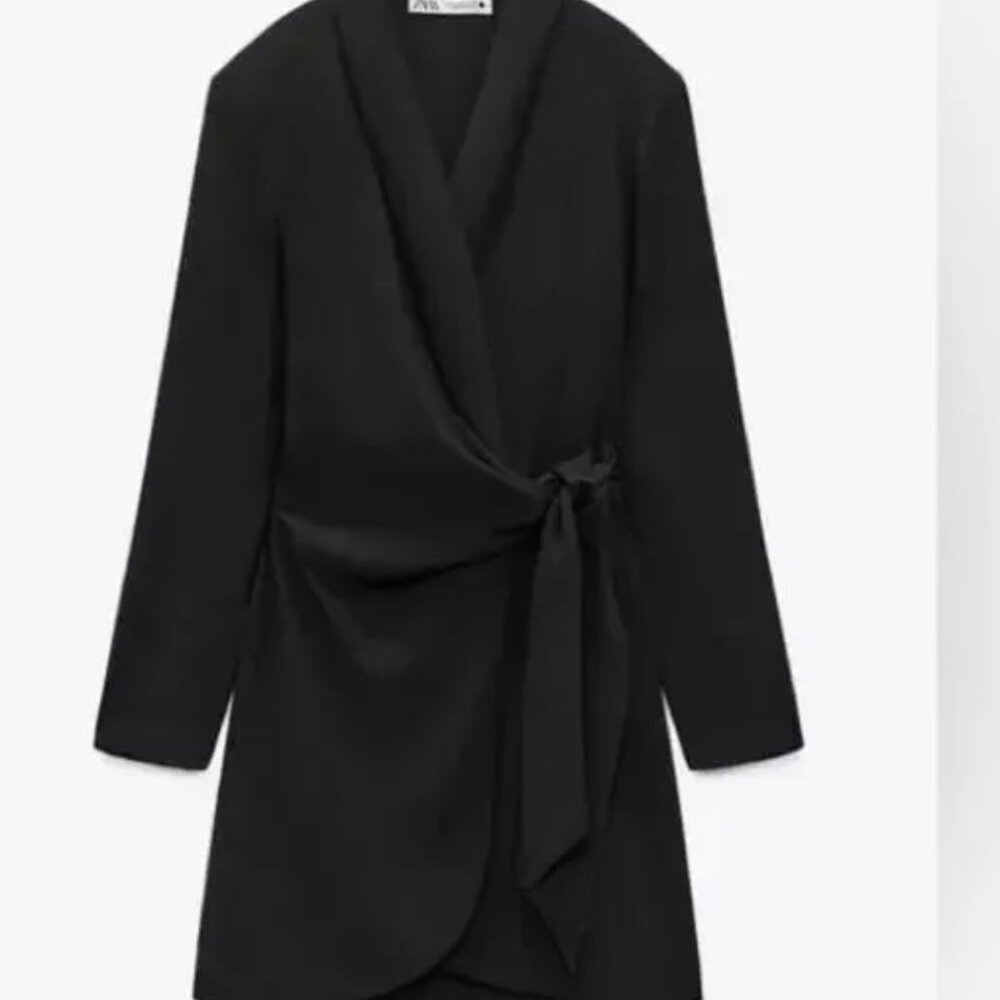 Zara Pareo Black Mini Dress